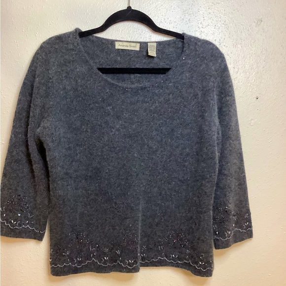 Amanda Smith Beaded Sweater - Picture 1 of 9